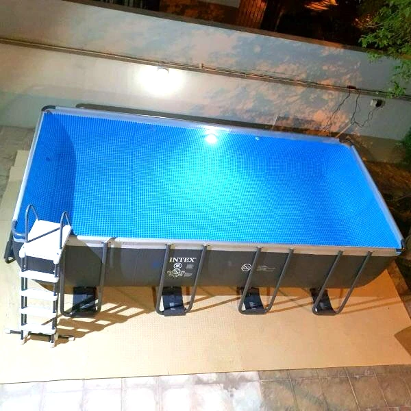 5.49meters Steel framed water pool,framed swimming pool for backyard,lawn swimming pool 18ft