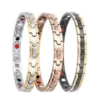 

Wholesale New Trendy Energy Custom Jewelry Adjustable Gold Energy Balance Bracelet for men