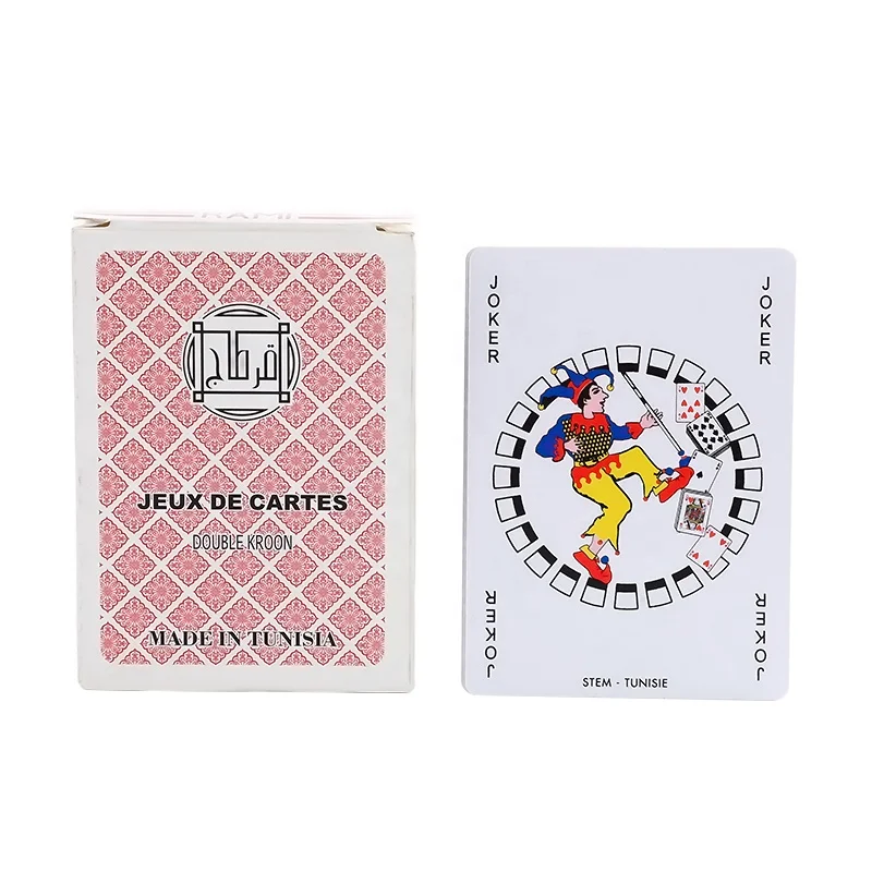 

Custom Logo Design Printing Playing Cards Promotion Price Black Core Paper Playing Cards Poker
