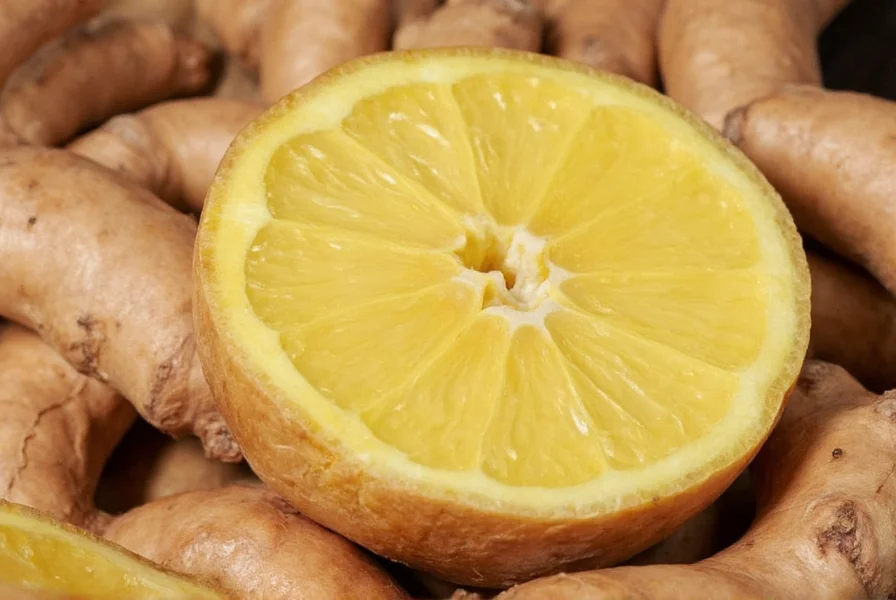 Variety of ginger preparations including fresh root, grated ginger, ginger tea, and ginger in cooking
