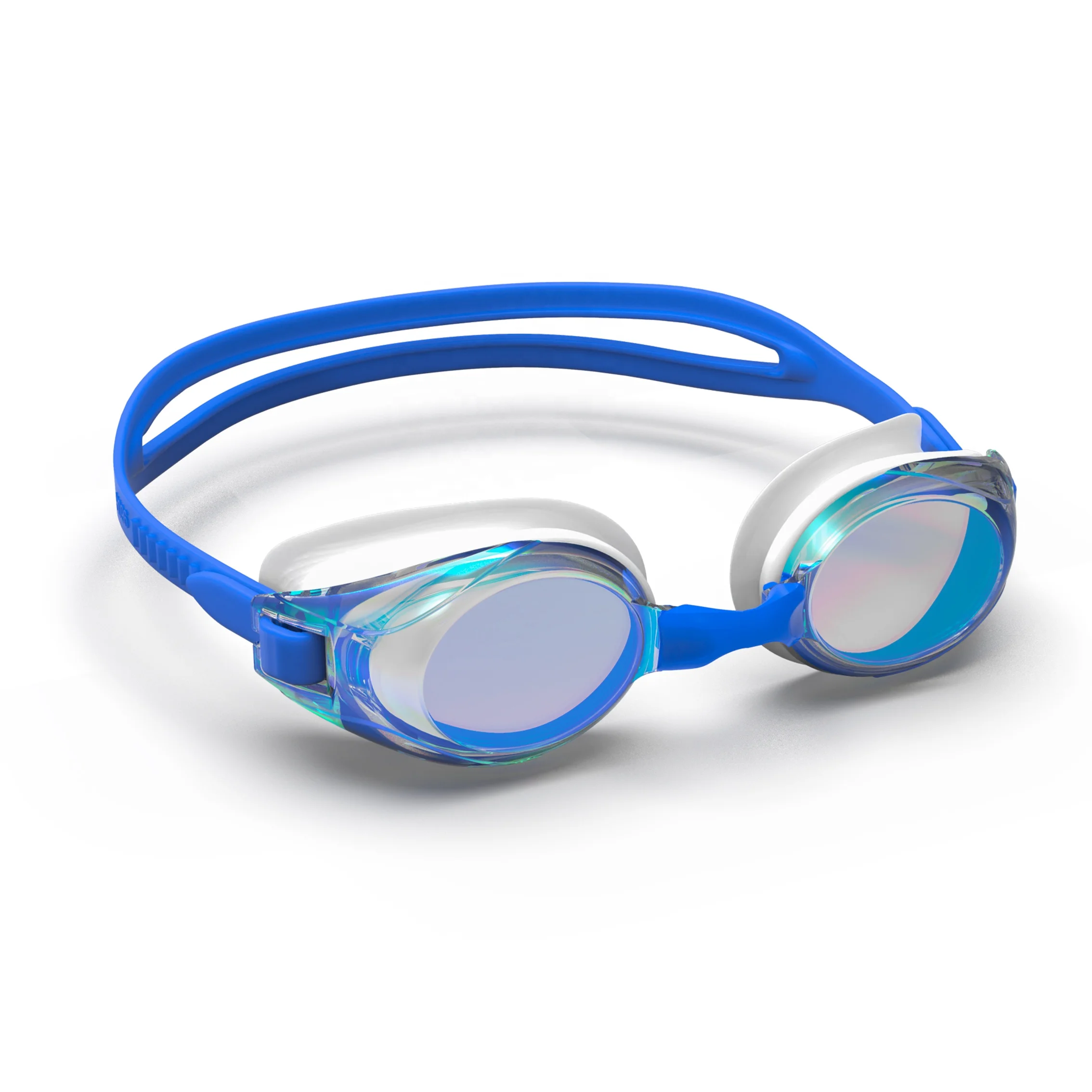 

ZLF swimming glasses 1800 PC Anti-fog Myopia Adult Silicone Three Sizes Of TPU Nose Bridge Comfortable swimming goggles