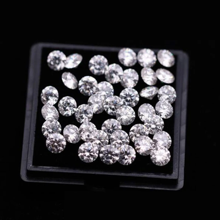 

1.25-1.8mm Price Per Carat DEF VVS VS1 VS SI1 Excellent Polished Round Brilliant HPHT Loose CVD Diamond Moissanite