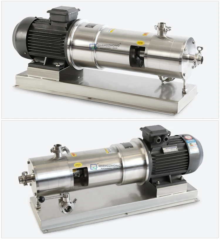 Milk Rotor Stator Emulsion Inline High Shear Emulsifier Mixer