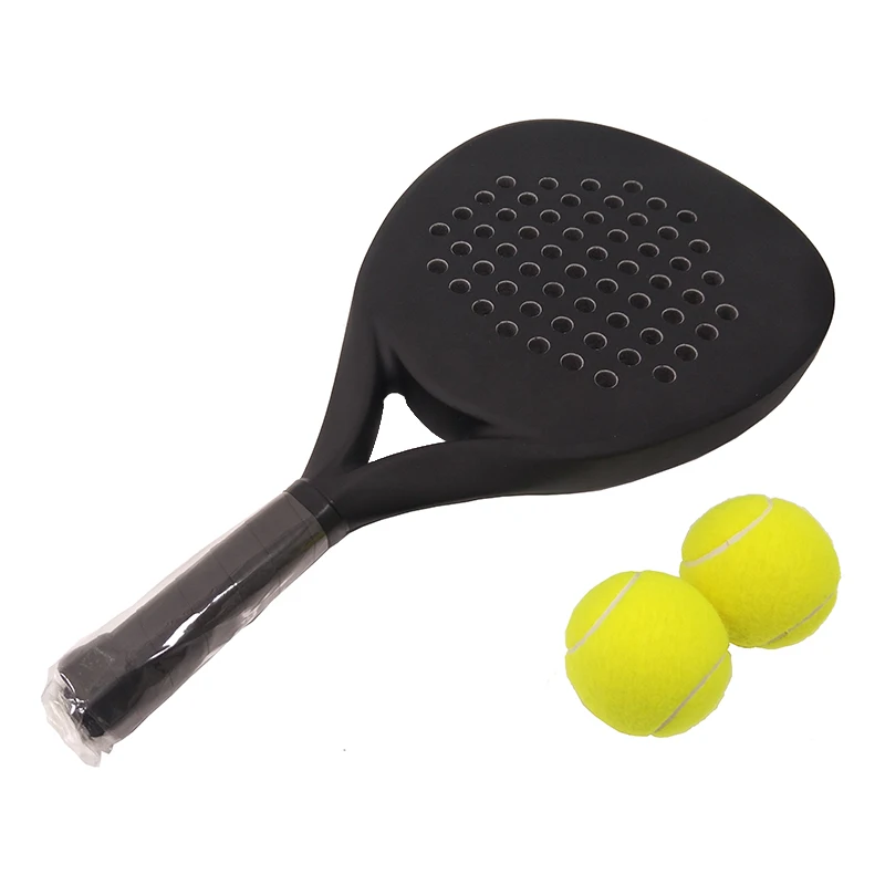 

High Quality OEM Full Carbon Fiber Glass Fiber Padel Tennis Racket Set