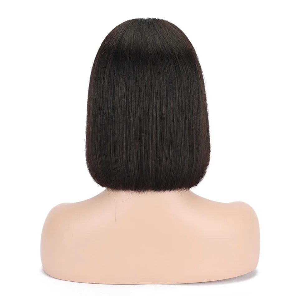 

Short Human Hair 13x4 Lace Front Bob Wigs,4x4 Lace Closure Bob Wig,Transparent Lace Bob Wigs
