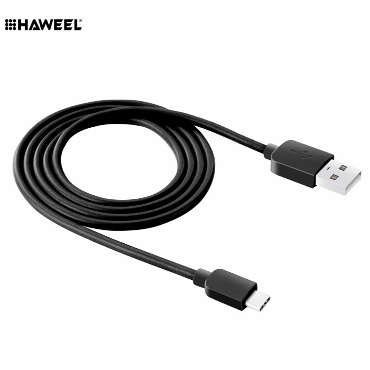 

Fast delivery HAWEEL 2m USB-C / Type-C to USB 2.0 Data & Charging Cable