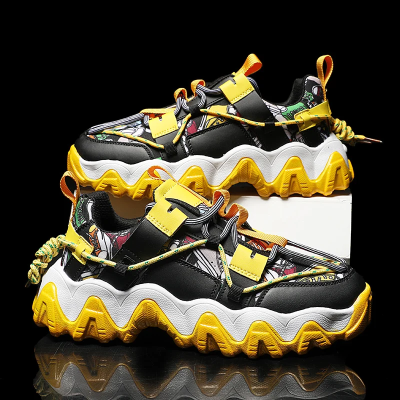 

Men's Casual Shoes Summer Sneakers Men Masculino Adulto Autumn Breathable Fashion Sneakers Men Trend Zapatillas Hombre Flat New, Black,yellow,orange,green