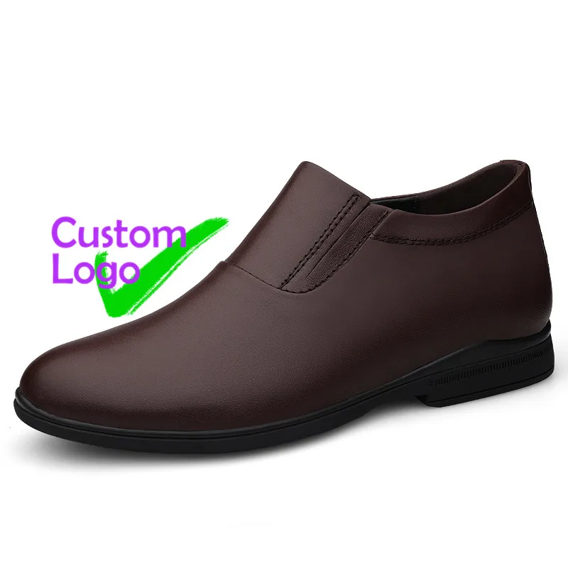 

Tendance High Cut Breathable Leather Shoes Breathable Aumento Altura Best Quality Shoes For Men Leather Oxford Vietnam wholesale