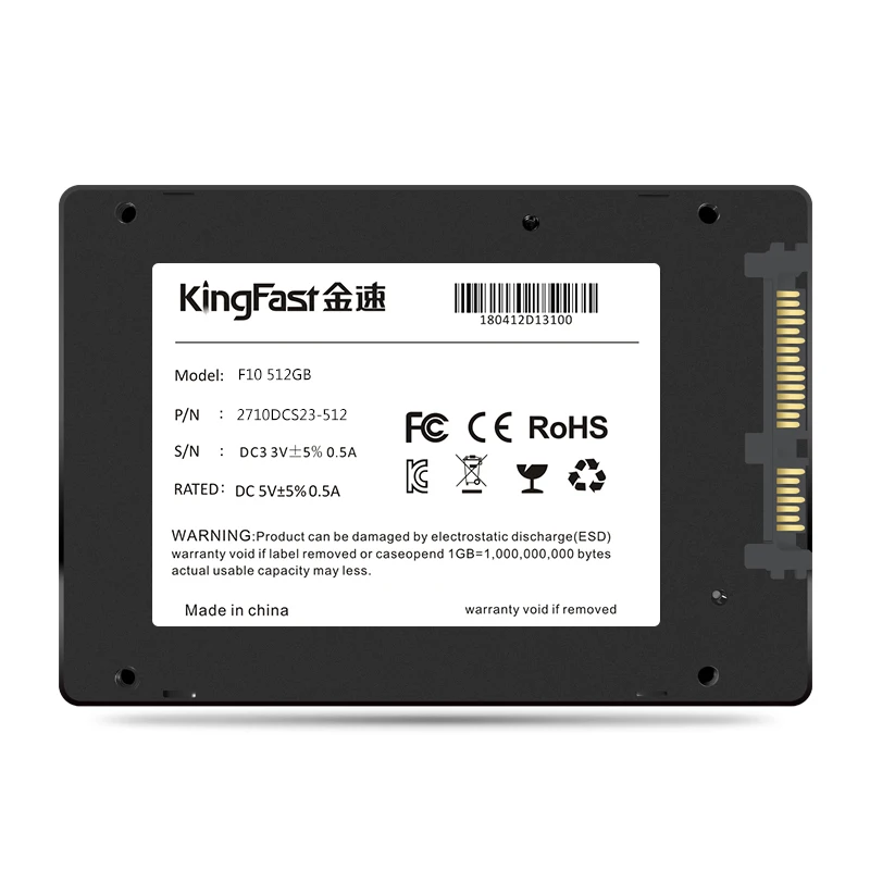 

Internal 1TB SSD for laptop and desktop KingFast F10 SSD hard drive SATA3