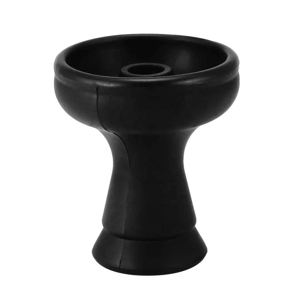 

Black Shisha Accessories Shisha Butts Silicone Shisha Bowl