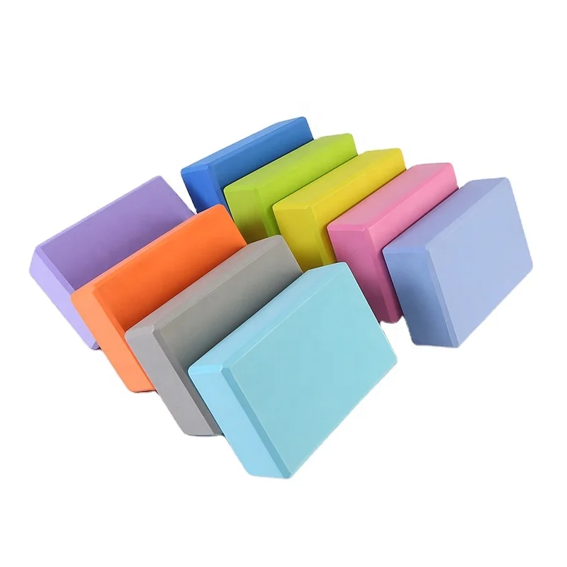 

Colour Recycled Cork Large Yoga Block Set Recycled Cork Yoga Block Bricks, Blue,green,pink,grey or customized
