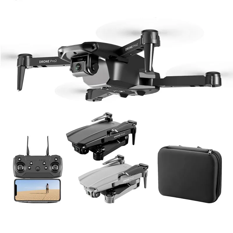 

2022 New Drone Pro 2 E99 RC Mini 4K Dual Camera WIFI FPV Helicopter Foldable Quadcopter Drones Toys vs E58 E88 K3 Dron E99