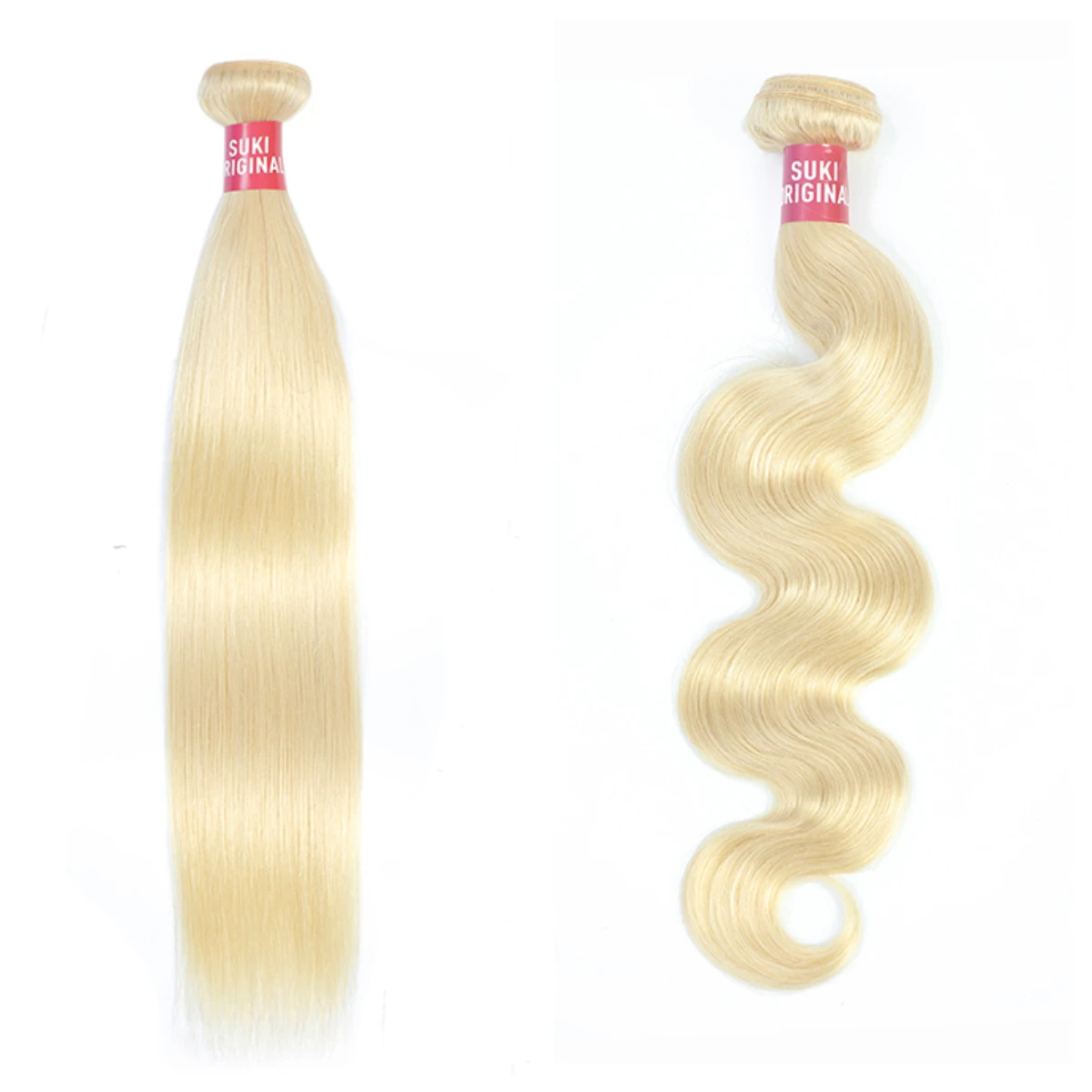 

Human Hair Bundles Supplier 613 Blonde Straight Body Wave Double Drawn Virgin Remy Mink Soft Hair Extension Natural Weaves