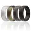 Free Sample Free Shipping Silicone Rings Men 7 Rings / 1 Ring Rubber Wedding Band 1PCS Only