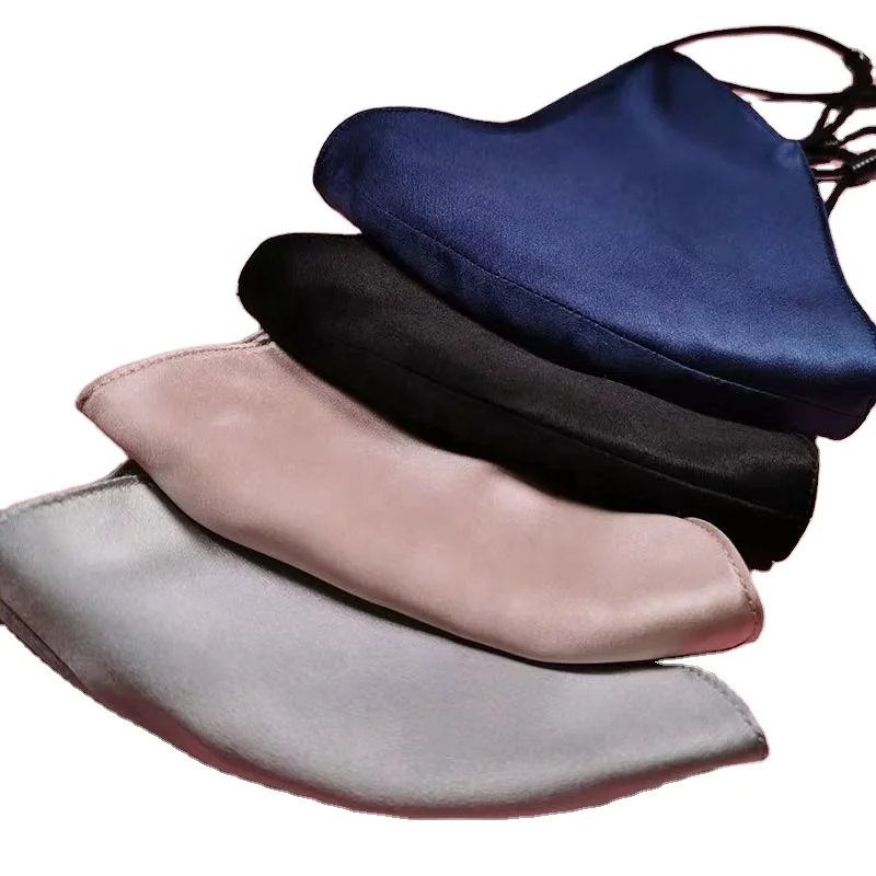 

JILI SILK 100% mulberry silk luxury washable soft mouth muffle 19MM with 3 layers