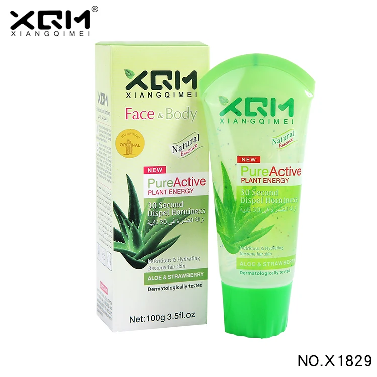 Custom Edition Private Brand Wholesale Xqm Aloe Flavour Exfoliating Gel