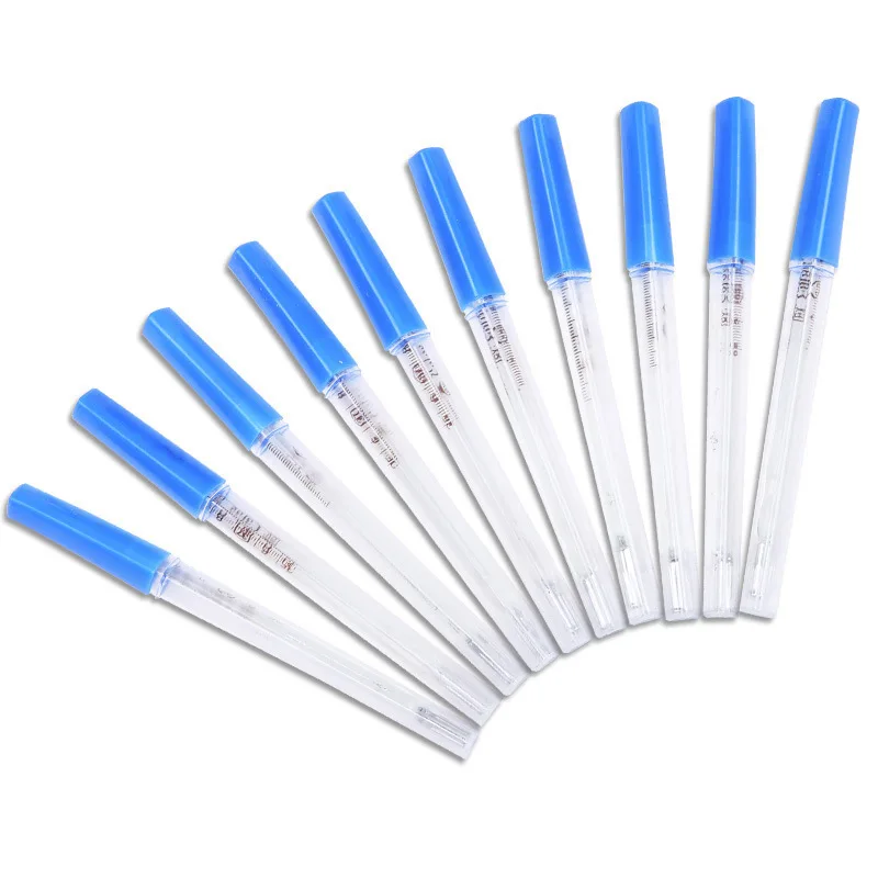 Factory price medical mercury thermometer armpit oral clinical thermometer