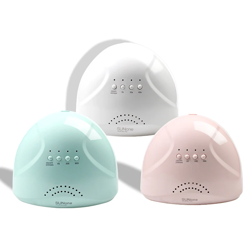 

Professional 48w sun one uv led nail lamp SUN 1 uv led nail lamp for gel dryer, Pink