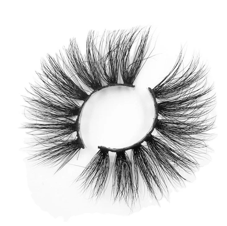 

WholesaleSuper Fluffy 100% Handmade Natural Thick Eye Lashes Wispy 3d Mink Hair Volume Soft Mink Eyelashes, Black color