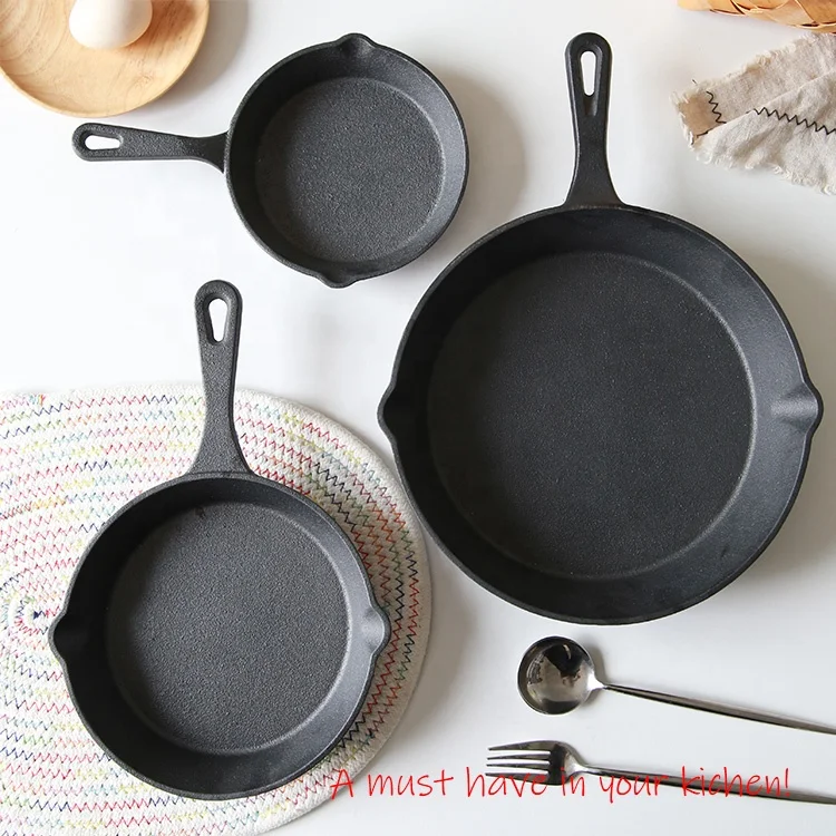 
Amazon Best Seller Household Cast iron skillet, cast iron pan, cast iron cookware 