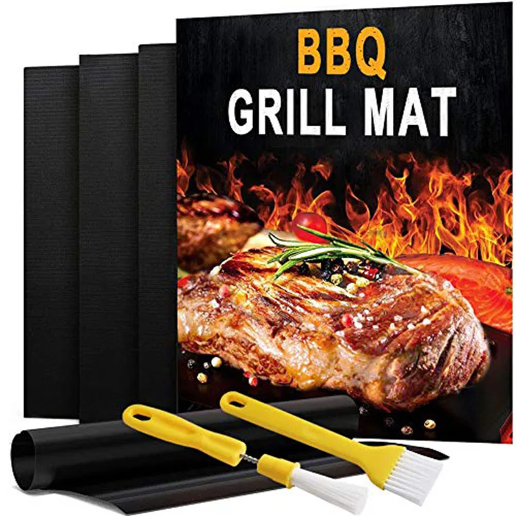 

Amazon Selling Reusable Non-stick BBQ Silicone Grilling Mats