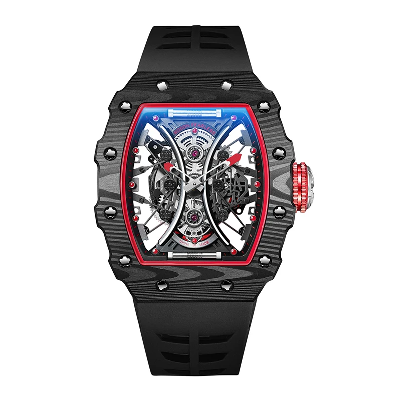 

Luxury Skeleton RM Mens Style Watches Unique Automatic Men Wrist Watches Montre Pour Homme