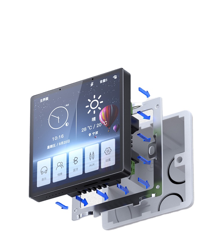 

2021 4 inch square LCD display panels touch screen with 480x480 resolution
