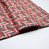 SBR11A 3D high quality mini multi striped pattern polyester 3D crinkle brocade jacquard fabric