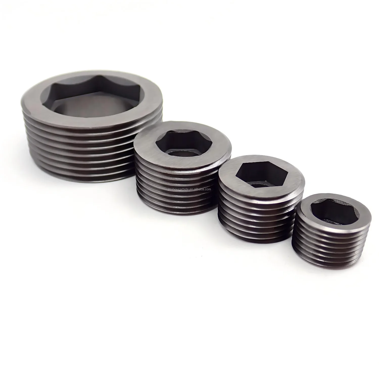High Pressure Cemented Carbide Inner Hexagonal Thread Nozzle for PDC Drill Bit Oil Gas Drilling Jet Wear Spare Parts Factory