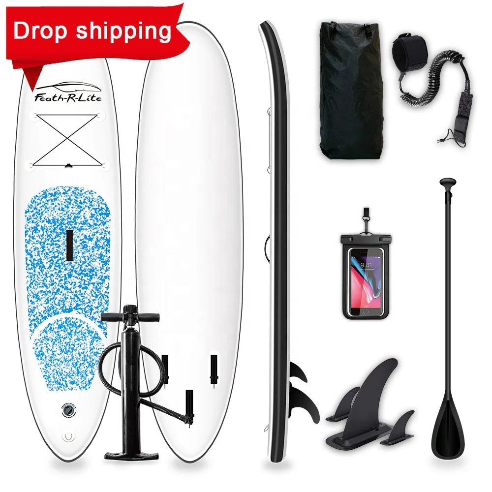 

Drop shipping good manufacturer sup inflatable stand up paddle board supboard surfboard with accessories