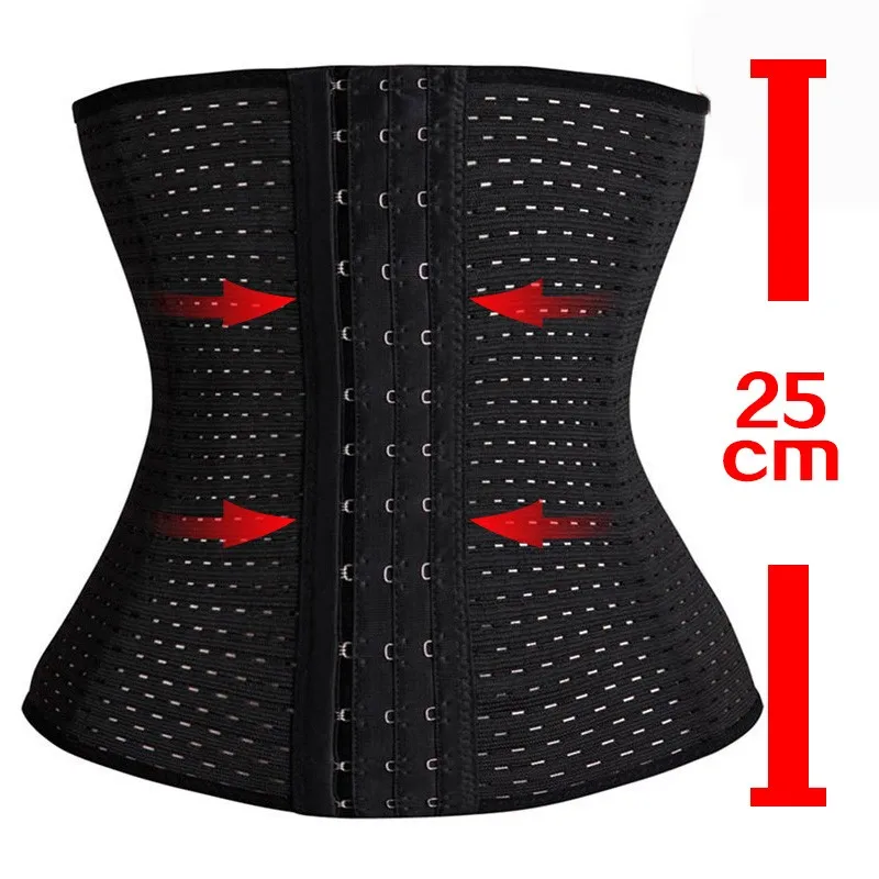 

Top seller Womens Waist Trainer Cincher Underbust Corset Tummy Control Body Shaper Slimming Belt, Beige black