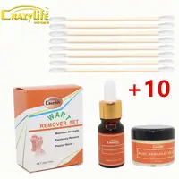 

Body Warts Treatment Cream Skin Tag Remover Foot Corn Removal Essence Plantar Genital Warts Ointment Cream 10ML+20g set