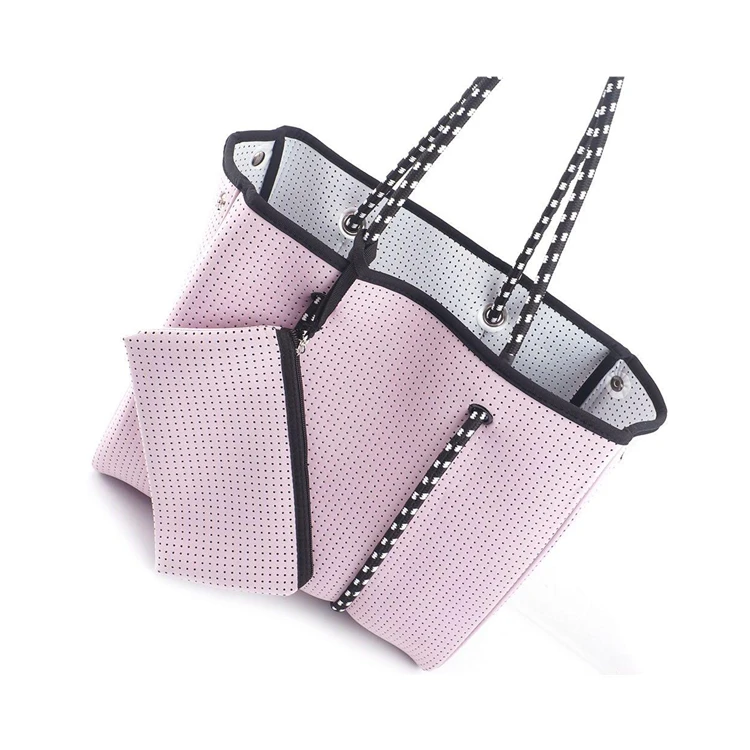 

eco-friendly neoprene ladies handbag/beach bag