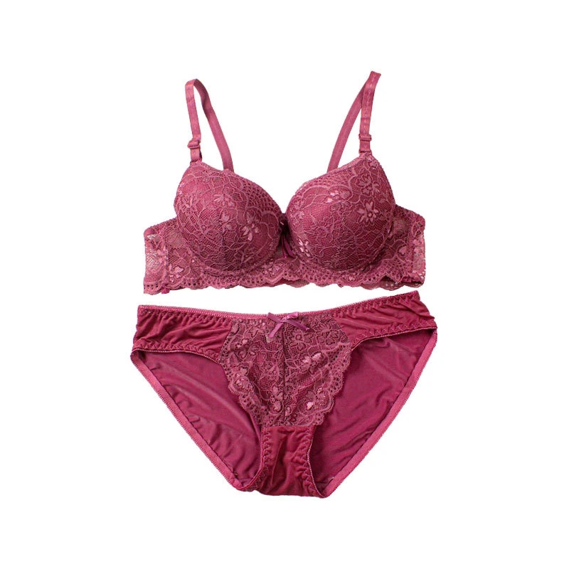 

Women's Bra Set Toned Sexy Bra And Underwear Lace Four Seasons Universal Underwear Underwear Sexy Enchanting, Customized color