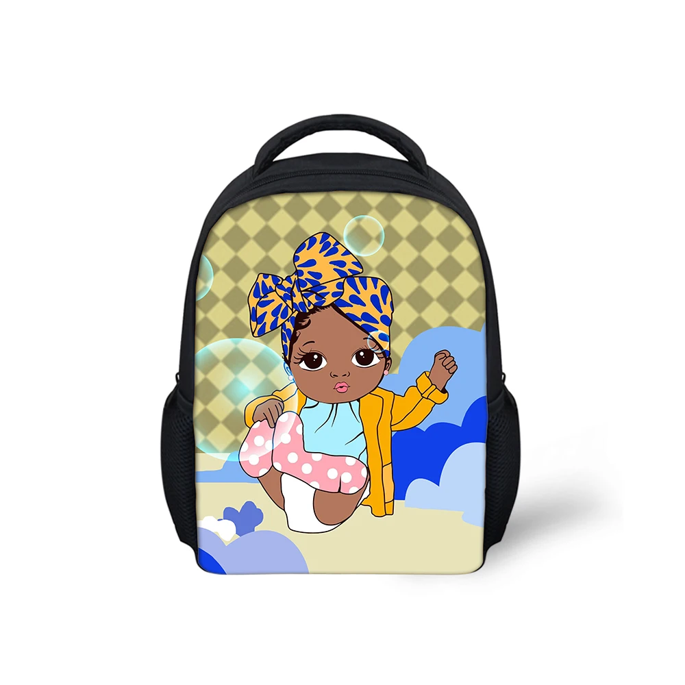 

Lightweight Bookbag Kids Backpack Bag School Children Cartoon Peekaboo Girls Bundle Printed Afro Black Girls Smiggle School Bag, Customized color,printable