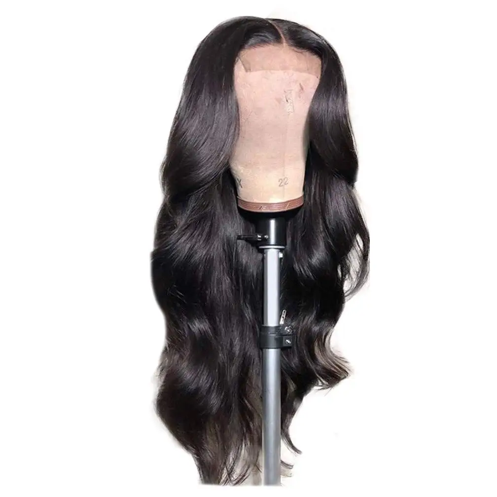 

Cheap wigs human hair lace front brazilian Closure Body Wave Full Virgin Cuticle Aligned Lace Closure Human Hair Wig, Pure color