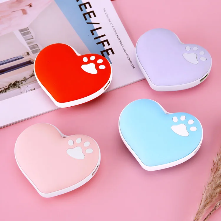 
Warming Product 5200mAh 5V Cute USB Rechargeable Electric Hand Warmer Heater 