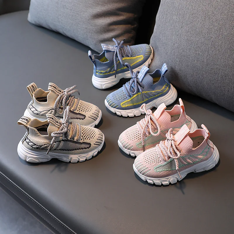 

Kids's Sports Shoes Spring Autumn New Mesh Running Toddler's Soft Soled Walking Baby Boys Girls Single 1-5 Years Old 3
