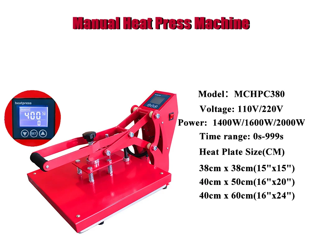 Heat Press Machine-MCHPC380