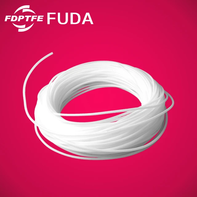 
1mm 2mm 3mm 4mm 5mm 6mm white virgin ptfe plastic extruded tube 