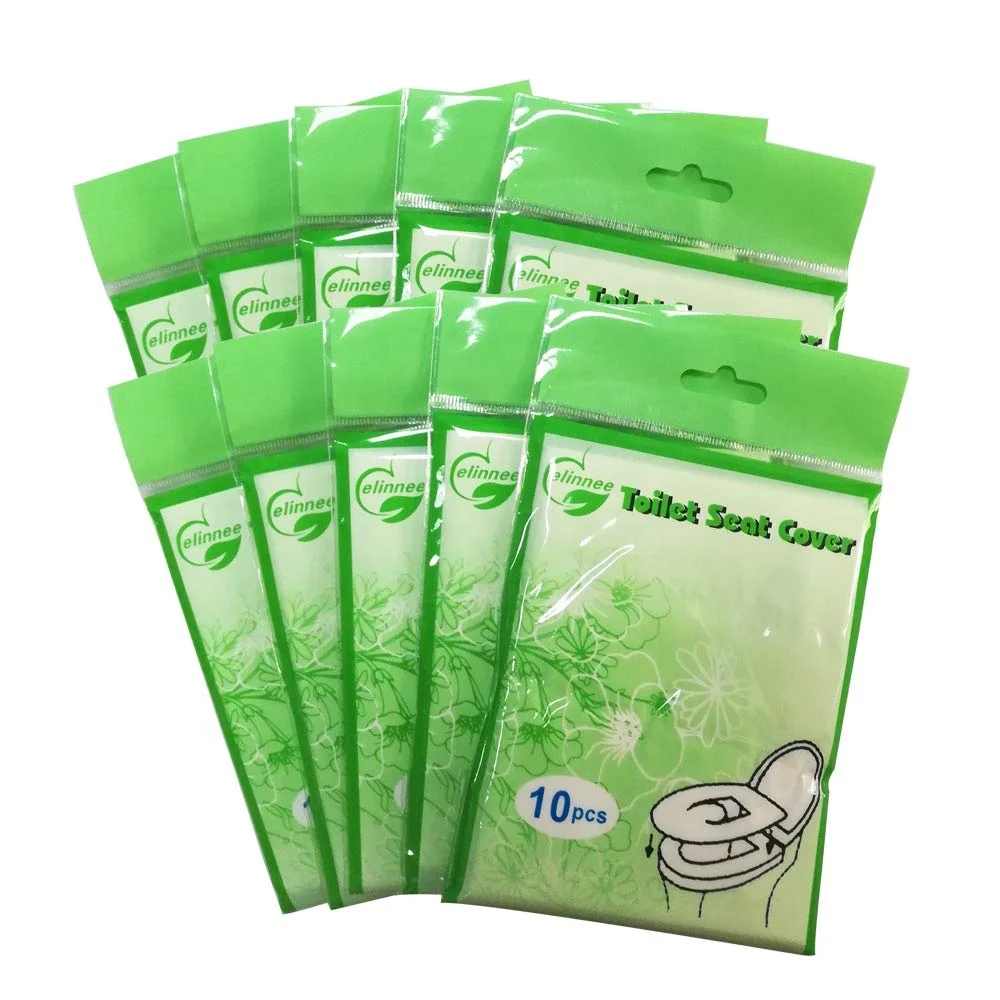 

Travel Pack Hotel Use Disposable Toilet Seat Cover Paper, Natural white