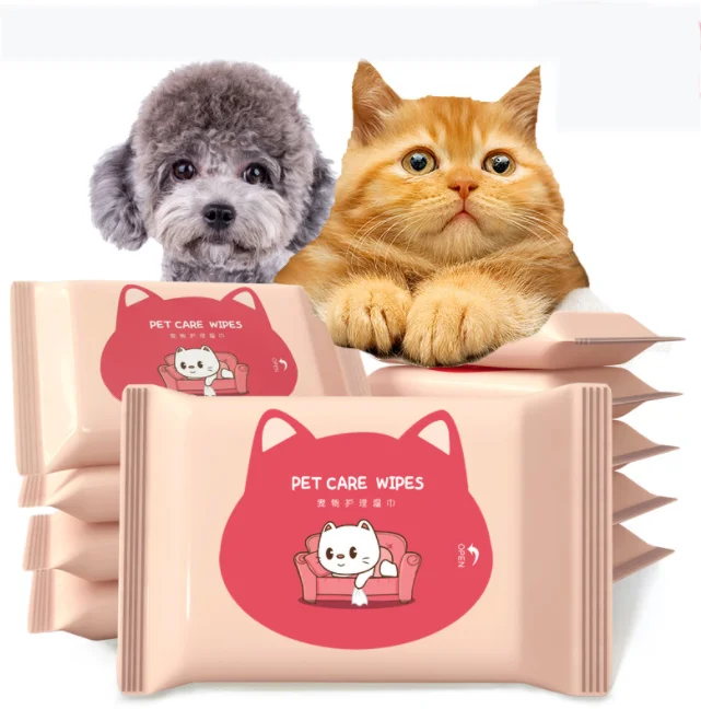 

Wholesale Household Pet Grooming Wipes Wet Wipes for Cleaning and Pet Care Manufacturer's Price