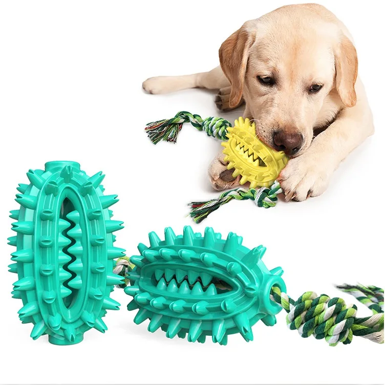 

Pet Supplies wholesale Amazon Hot Summer Floating spiky Fairy Ball Molar Dog Toothbrush TPR rubber funny dog chew toys