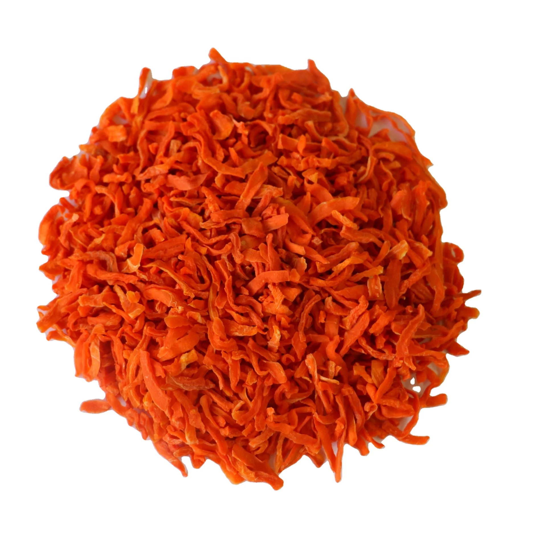 
Newest Crop Good Quality 3*3*20mm Air Dried Carrot Strips Dried Vegetables 