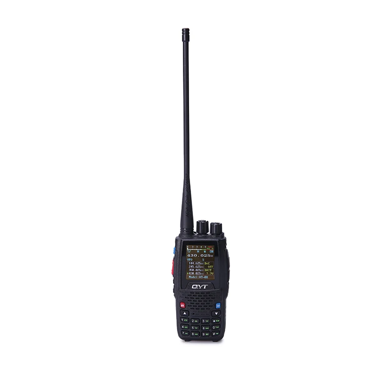 

QYT KT-8R 5W quad band quad standby analog walkie talkie with color screen