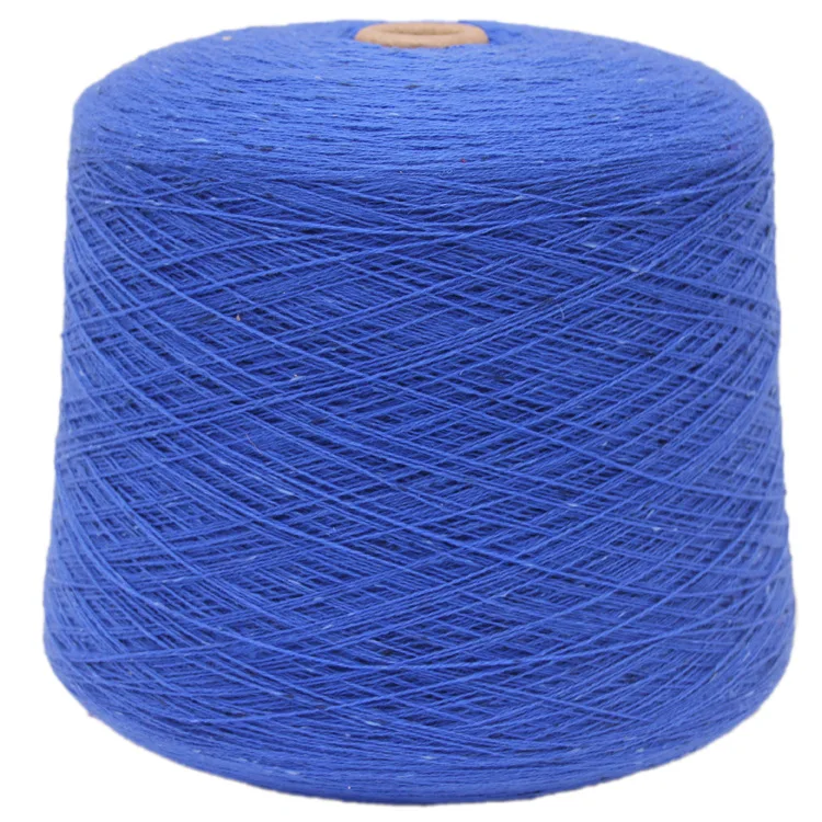 

Hot sale newest 10% wool blend 10% cotton 25% nylon 55% acrylic nep yarn