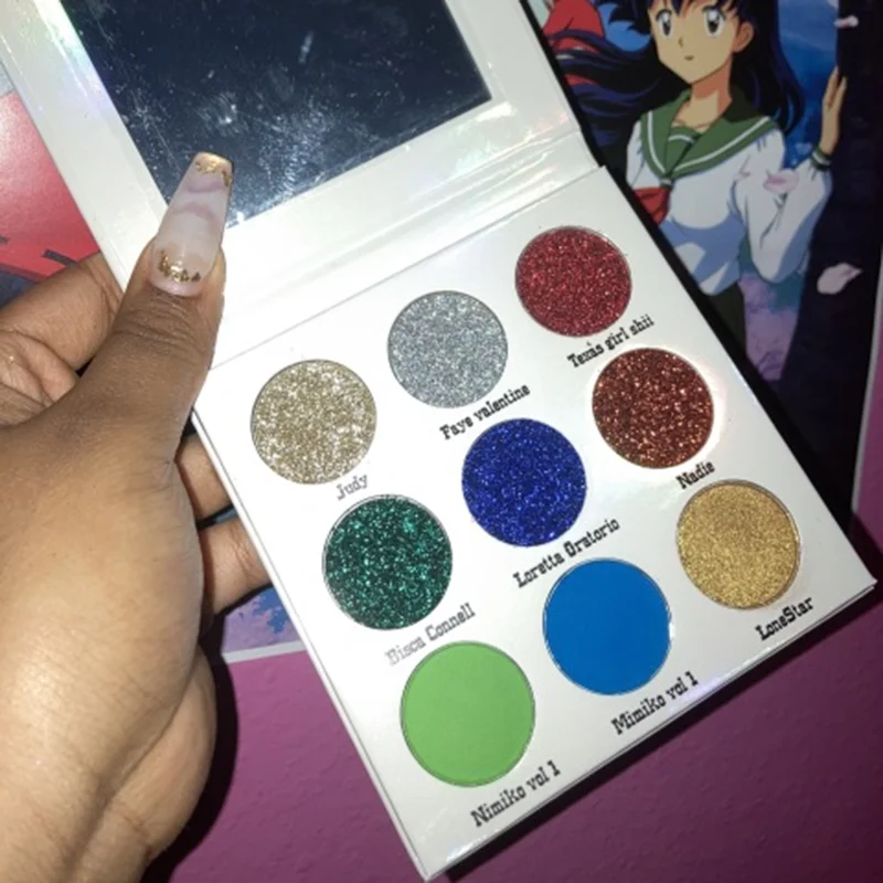 

High Quality Eye Shadow Make Your Own 9 Color DIY Eyeshadow Palette