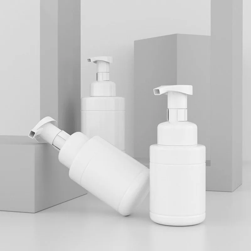 

350ml cleansing cream PE Japanese bubble device portable screen foam bottle