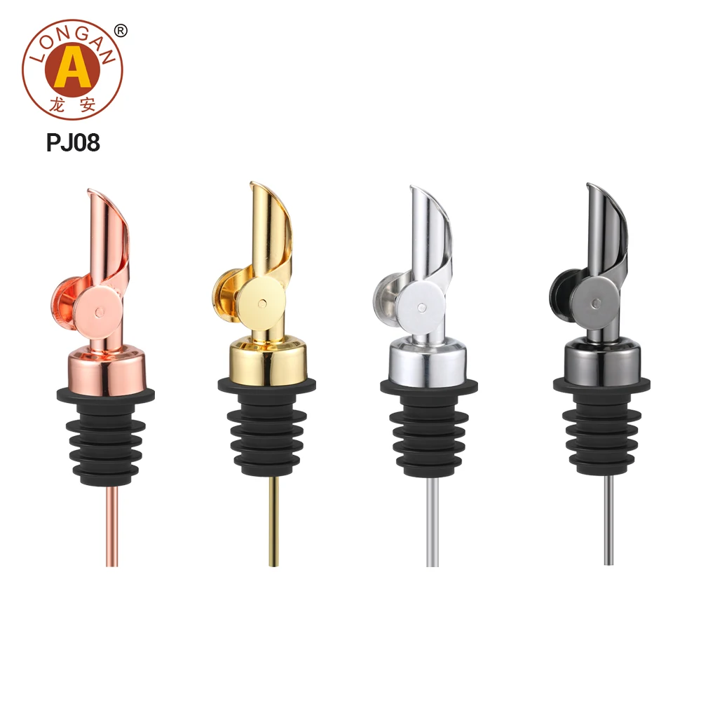 Custom Home Use Manual Cooking Oil Dispenser Pump Sprayer Bottle Stopper with Pour Spout for Olive Oil Manufactured Bottle Spout