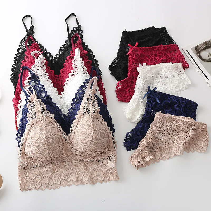 

hot sale sexy ladies lace bra underwear set bra and panty sets for women